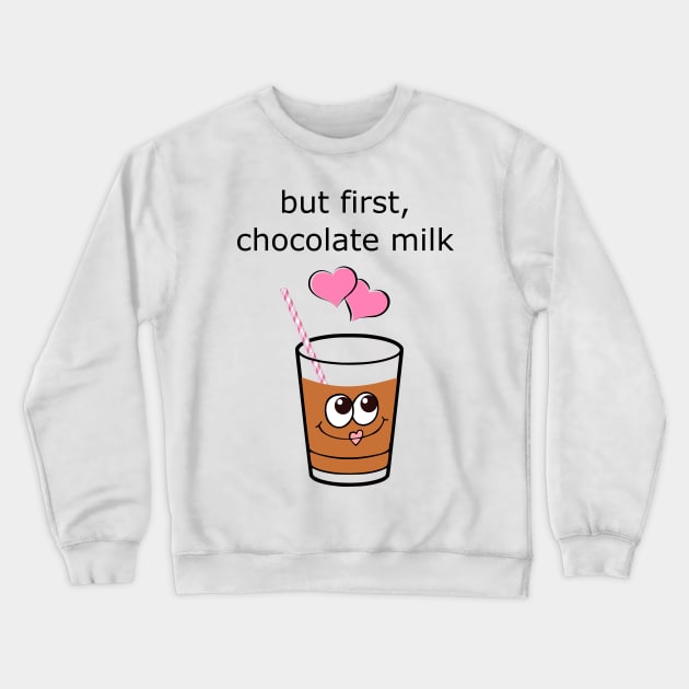 New Chocolate Milk Crewneck Sweatshirt by TnTees